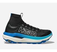 HOKA Men's Tecton X 3 Trail Shoes in Black/Hoka Blue, Size 8.5