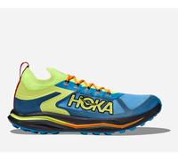 HOKA Men's Zinal 2 Shoes in Diva Blue/Lettuce, Size 8.5