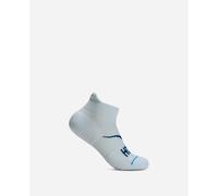 HOKA No-Show Run Sock in Glimmering Blue, Size Medium
