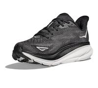HOKA Women's Clifton 9 Road Running Shoes in Black/White, Size 5