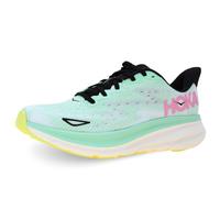 HOKA Women's Clifton 9 Road Running Shoes in Mint Fluorite/Snow Melt, Size 8