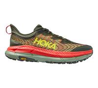 HOKA Men's Mafate Speed 4 in Thyme/Fiesta, Size 8