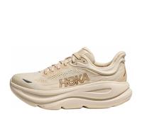 Hoka Bondi 9 Textile Synthetic Women's Running Trainers - Vanilla Birch - Size:UK 5