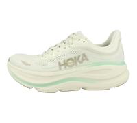 HOKA Women's Bondi 9 Road Running Shoes - Truffle Salt/Sea Glass - UK 7.5 - Cream