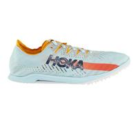 HOKA Cielo X MD Race Shoes in Blue Glass/Radiant Yellow, Size 11.5