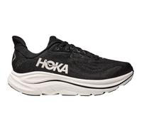 HOKA Men's Clifton 10 Road Running Shoes in Black/White, Size 8.5 W