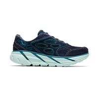 HOKA One One Clifton L Embroidery, Unisex Adult Hiking Shoes, Outer Space Blue Coral, 9 UK