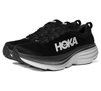 HOKA ONE ONE Men's Bondi 8 Wide Running Shoes, Black/White, 11.5 UK