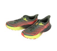 Hoka One ONE Men's Speedgoat 5 Running Shoes, Thyme/Fiesta, 8.5 UK