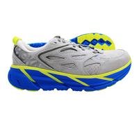 Hoka One One One Clifton L Unisex Grey Trainers Lace - Size UK 7.5