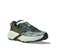 Hoka Speedgoat 7 Shoes Green Orange SS26, Size EU 46