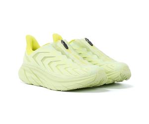 Hoka One One Unisex Project Clifton Butterfly / Evening Primrose Trainers - Yellow - Size UK 8