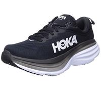 HOKA ONE ONE Women's Bondi 8 Running Shoes, Black/White, 5 UK
