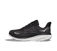 Hoka One One Women's W Clifton 9 Wide Sneaker, Black/White, 6 UK