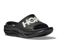 HOKA Ora Recovery Athletic Slide Flip Flops black white - 40