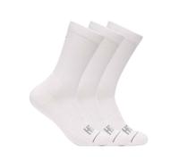 HOKA Women's Crew Run Sock 3-Pack - White - Size: Small