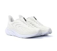 HOKA Project Clifton Blanc De Blanc/Lunar Rock Trainers - UK 10.5 White
