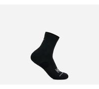 HOKA Quarter Run Sock in Black, Size XL