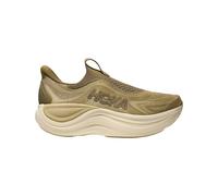 HOKA Men's Skyward Laceless Recovery Shoes in Grassland/Wild Mushroom, Size 8.5