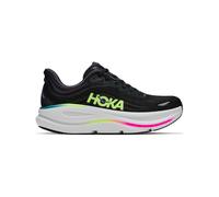 HOKA - Bondi 9 - Running shoes size 10 - Regular, black/ neon yuzu