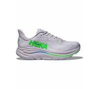 Hoka - Road running shoes - Clifton 10 M Ash Grey/Neon Green for Men - Size 9,5 US Grey 9.5 US