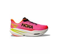 Hoka - Road running shoes - Mach X 3 W Neon Rose/Neon Tangerine for Women - Size 6,5 UK - Yellow Yellow 6.5 UK