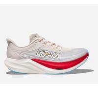 HOKA Rocket X 3 Race Shoes in Alabaster/Frost, Size 7