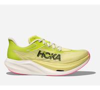 HOKA Rocket X 3 Race Shoes in Sunlight/Neon Hoka Citrus, Size 8.5