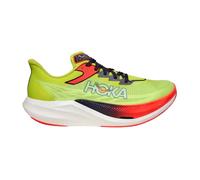 Hoka Rocket X 3 Shoes Green Red SS26 Unisex, Size EU 46
