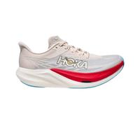 Hoka Rocket X 3 White Red SS26 Unisex Shoes, Size EU 42