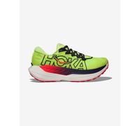 HOKA Rocket X Trail Shoes Green Black Red - 46