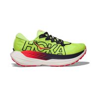 HOKA Women's Rocket X Trail Trail Shoes in Neon Yuzu/Neon Flame, Size 7.5