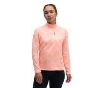 HOKA Women's SkyForm Half Zip in Sunstone Prt, Size Large