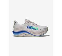 HOKA SKYWARD X shoes beige electric blue neon green - 43(1/3)