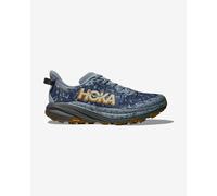 HOKA Men's Speedgoat 6 GORE-TEX Trail Shoes in Washed Blue/Asphalt Grey, Size 9