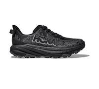 HOKA Kid's Speedgoat 6 Trail Shoes in Obsidian/Outer Orbit, Size 4Y