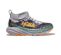 HOKA Women's Speedgoat 6 Mid GORE-TEX Trail Shoes in Ash Grey/Charcoal Grey, Size 4.5