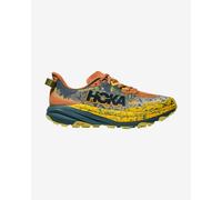 HOKA Speedgoat 6 Shoes Orange Yellow Blue - 42