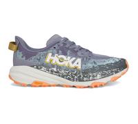 HOKA Women's Speedgoat 6 Trail Shoes in Grey Skies/Cosmic Grey, Size 4.5