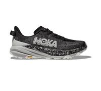 HOKA Men's Speedgoat 6 Trail Shoes in Black/Stardust, Size 12.5