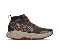 Hoka Speedgoat 7 Hike GORE-TEX Men's Hiking Shoes | UK 10 in Spiced Chocolate/River Rock Grey
