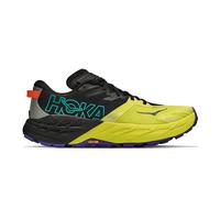 HOKA Speedgoat 7, Men's Trail Running Shoes, Black HOKA Citrus, 11.5 UK