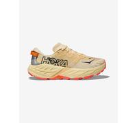 Hoka Speedgoat 7 Shoes Beige Orange SS26 Women, Size EU 42