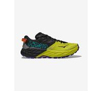 HOKA Speedgoat 7 shoes black frog green - 42