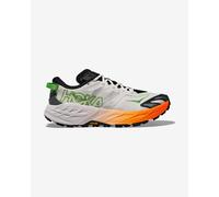 HOKA Speedgoat 7 shoes white black green orange - 46(2/3)