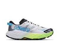 HOKA Women's Speedgoat 7 Trail Shoes in Frost/Neon Yuzu, Size 5