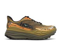 Hoka Stinson 7 Textile Synthetic Men's Running Trainers - Honey Antique Olive - Size:UK 8.5
