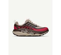 HOKA Men's Stinson 8 Trail Shoes in River Rock Grey/Spiced Chocolate, Size 12