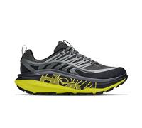 HOKA Men's Stinson 8 Trail Shoes in Black/Hoka Citrus, Size 7.5
