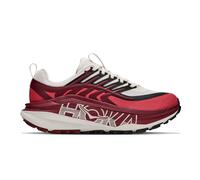 HOKA Women's Stinson 8 Trail Shoes in Alabaster/Varsity Burgundy, Size 4.5